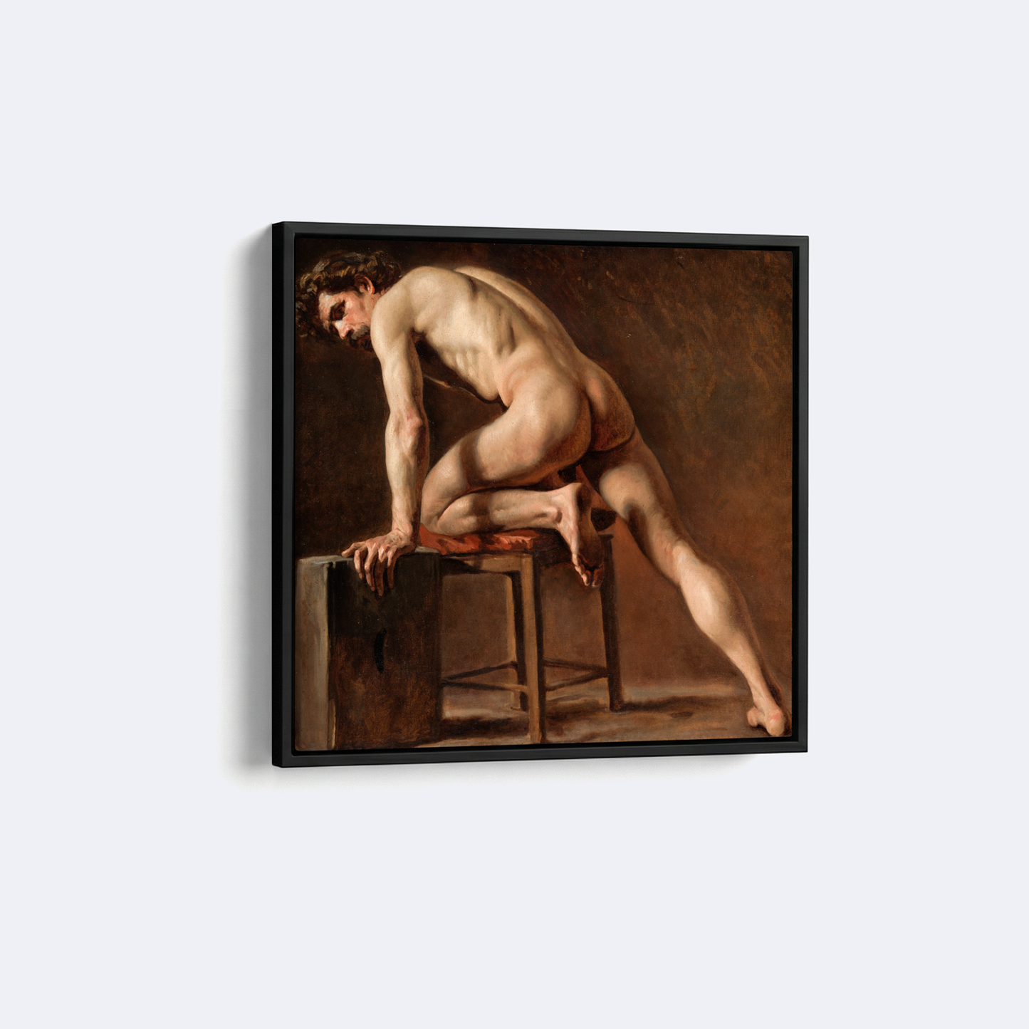 Study of a Man | Gustave Courbet | 1840