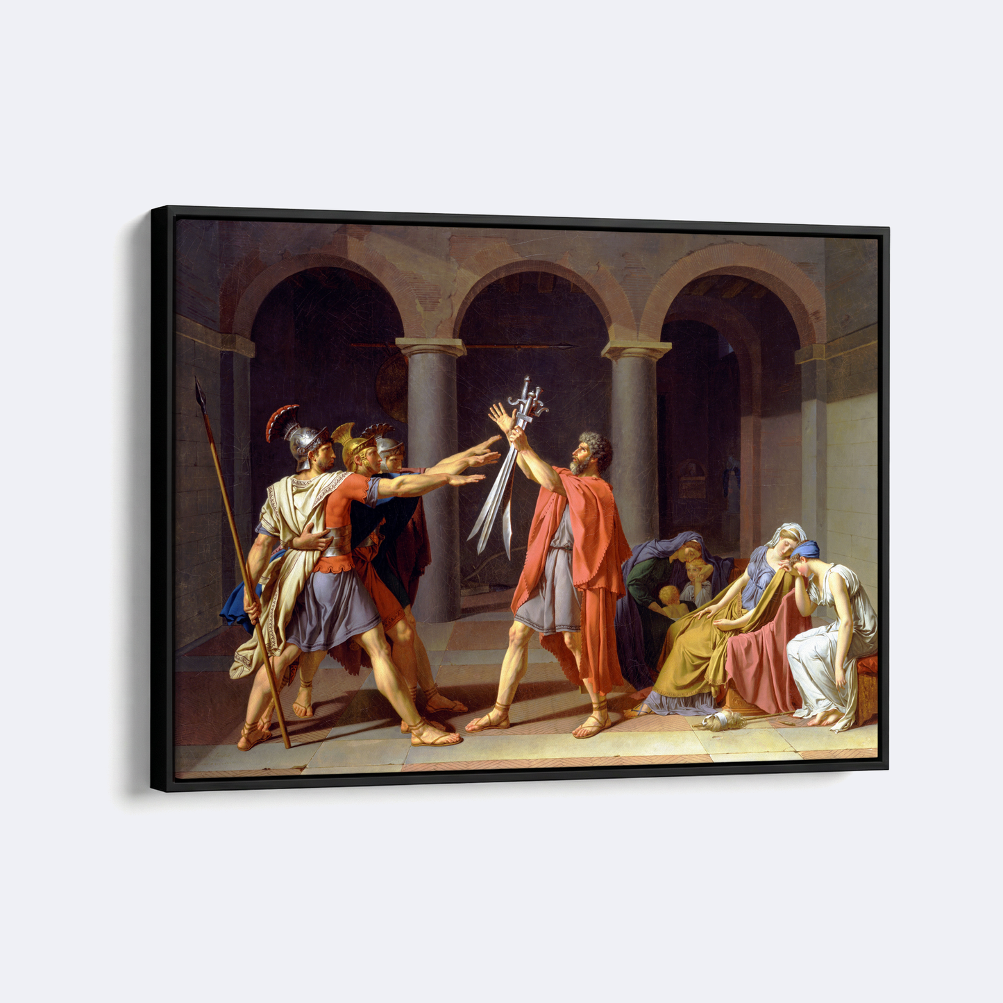 Oath of Horatii | Jacques-Louis David | 1784