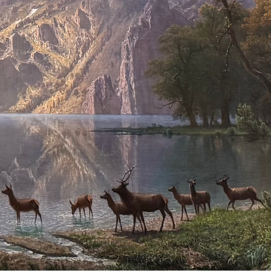 Among the Sierra Nevada, California | Albert Bierstadt | 1868