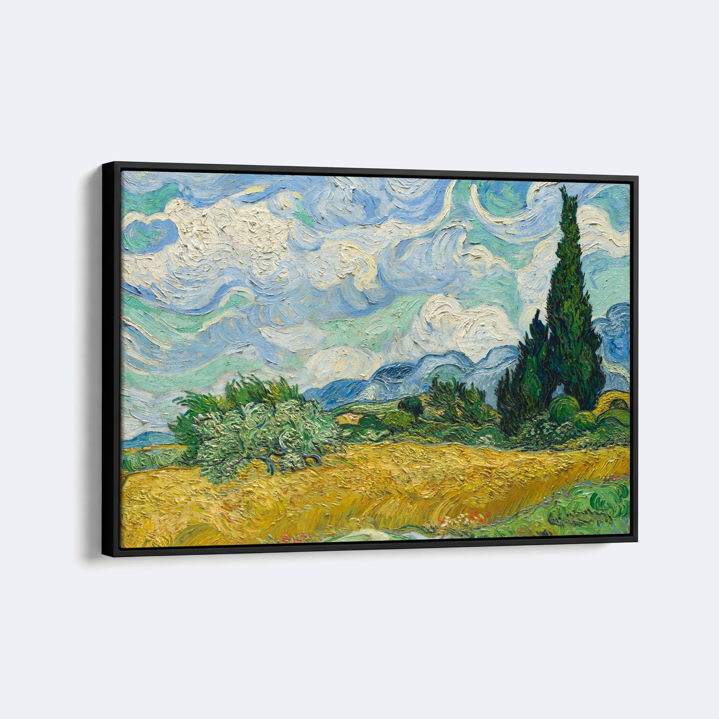 Wheat Field with Cypresses | Vincent van Gogh | 1889
