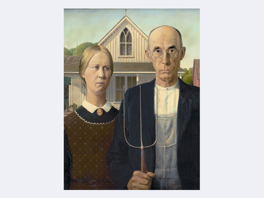 American Gothic | Grant Wood | 1930