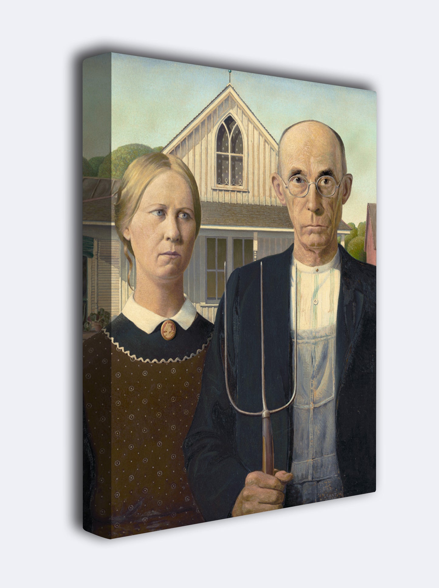 American Gothic | Grant Wood | 1930