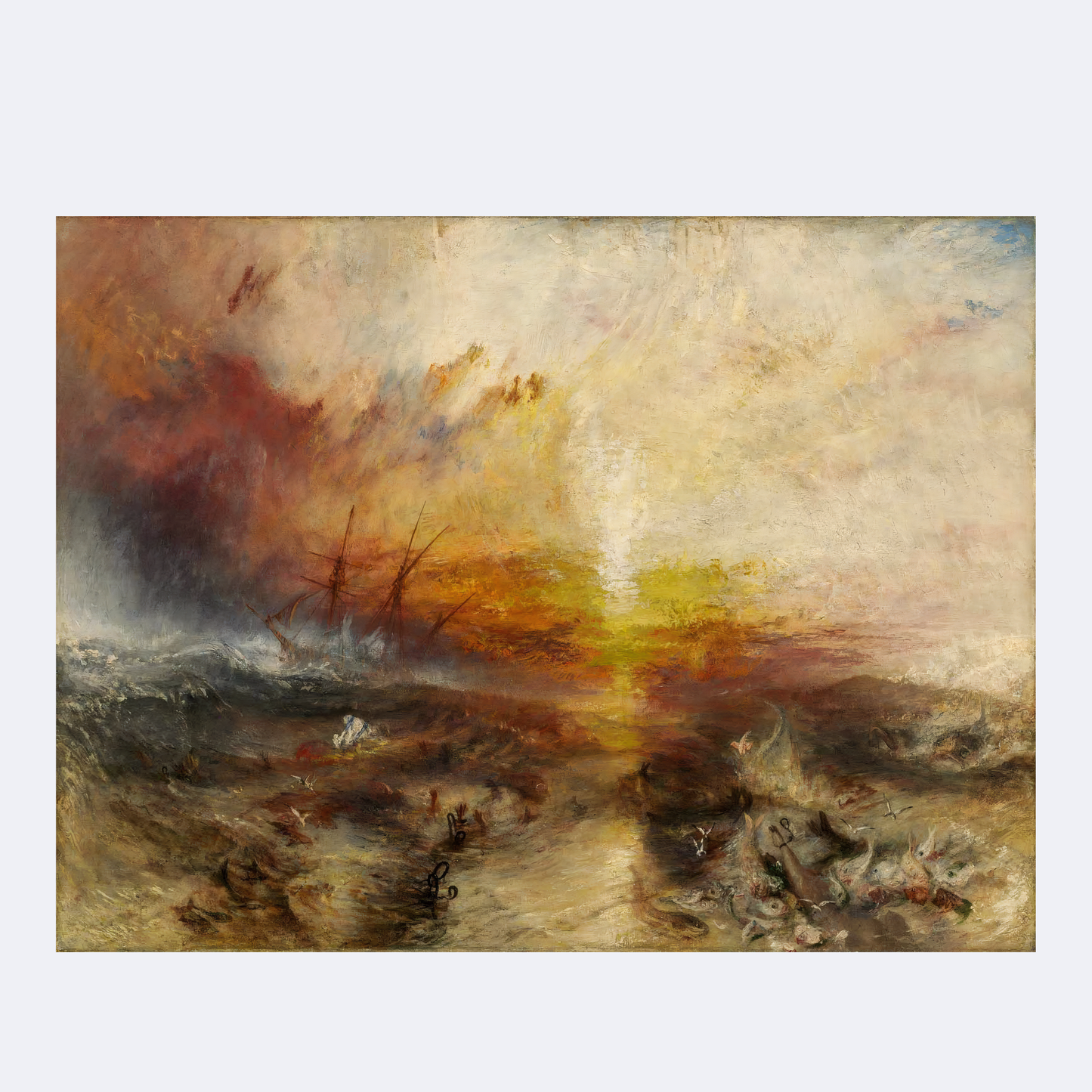 The Slave Ship |  J. M. W. Turner | 1840