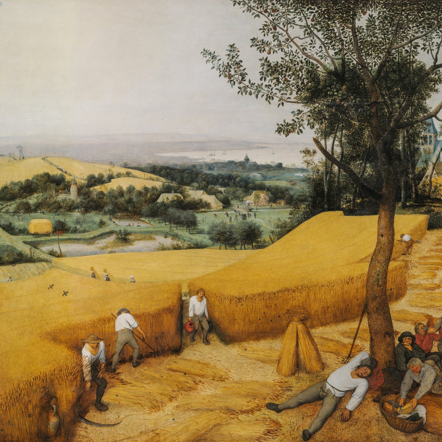 Harvesters | Pieter Breughel | 1565