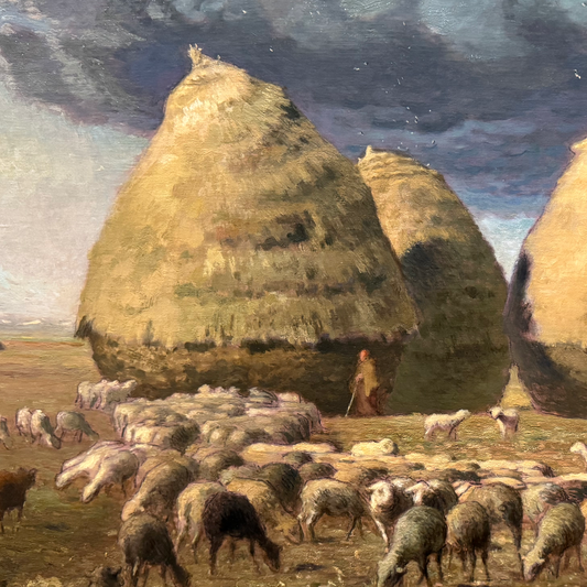 Haystacks: Autumm | Jean-Francois Millet | 1874