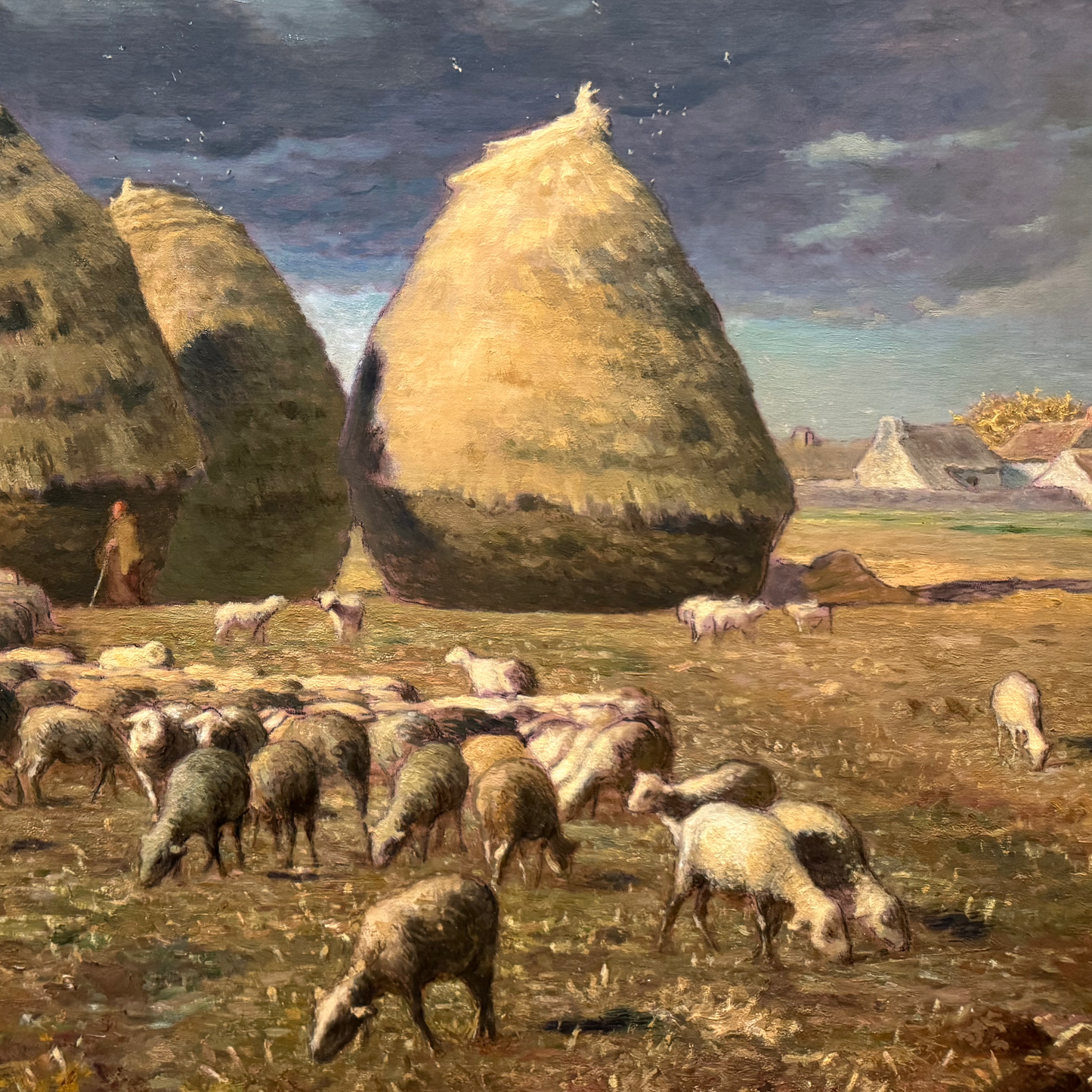 Haystacks: Autumm | Jean-Francois Millet | 1874
