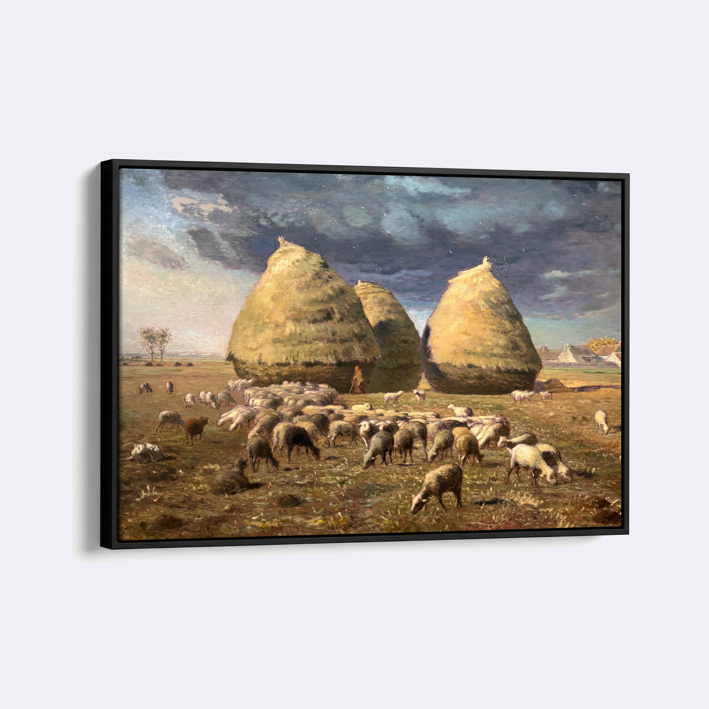 Haystacks: Autumm | Jean-Francois Millet | 1874