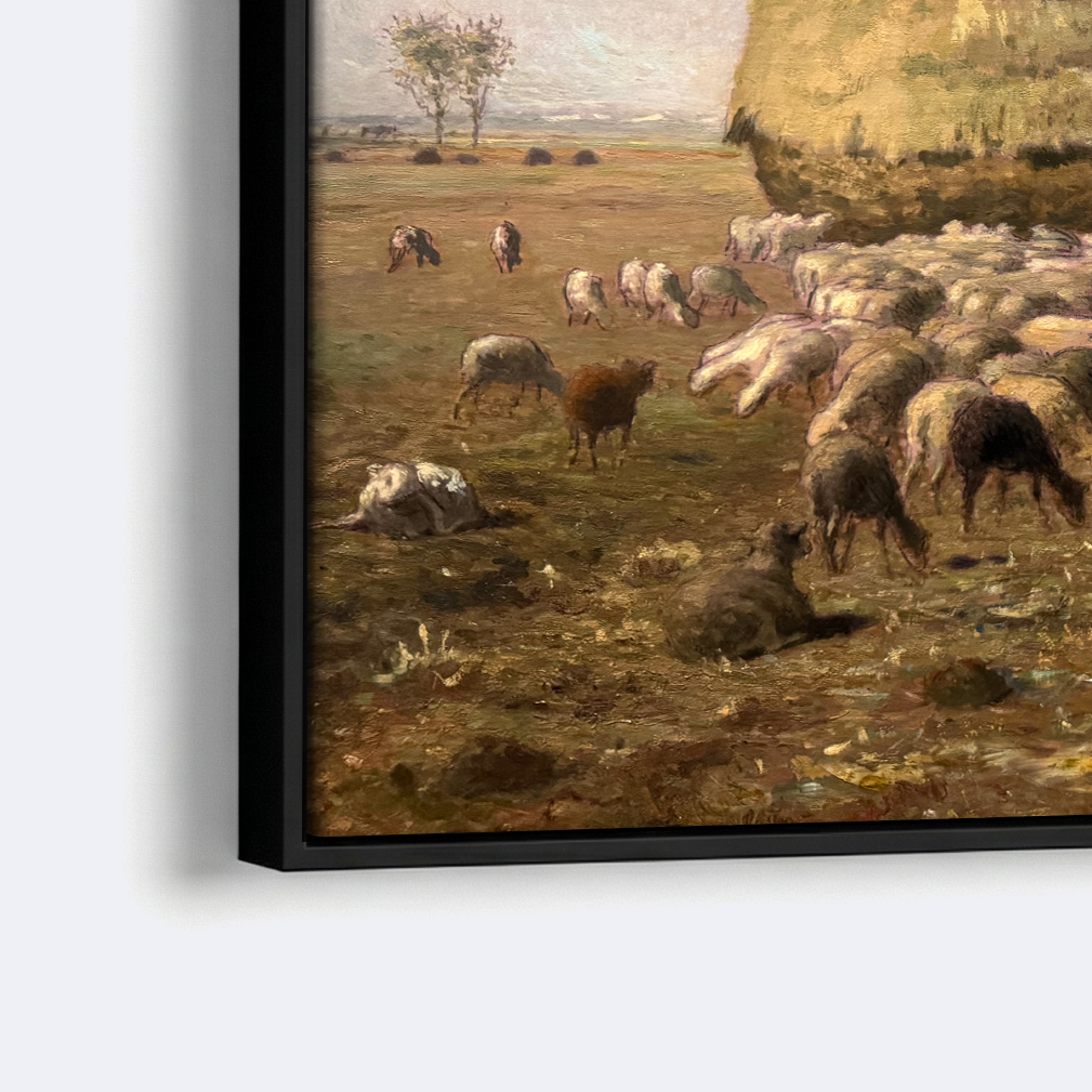 Haystacks: Autumm | Jean-Francois Millet | 1874