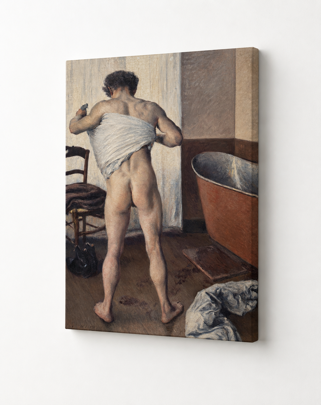 Man at His Bath | Gustave Caillebotte | 1884