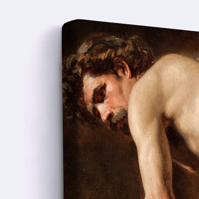 Study of a Man | Gustave Courbet  | 1840