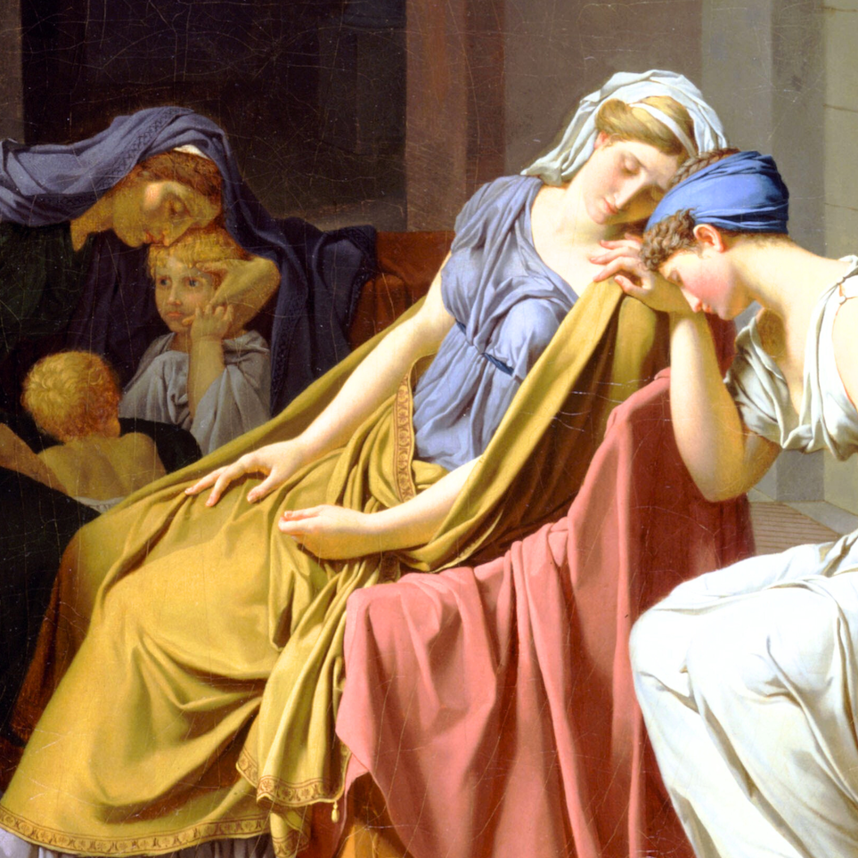 Oath of Horatii | Jacques-Louis David | 1784