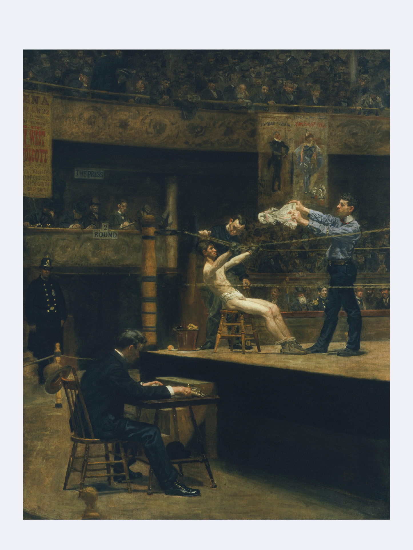 Between Rounds | Thomas Eakins | 1899