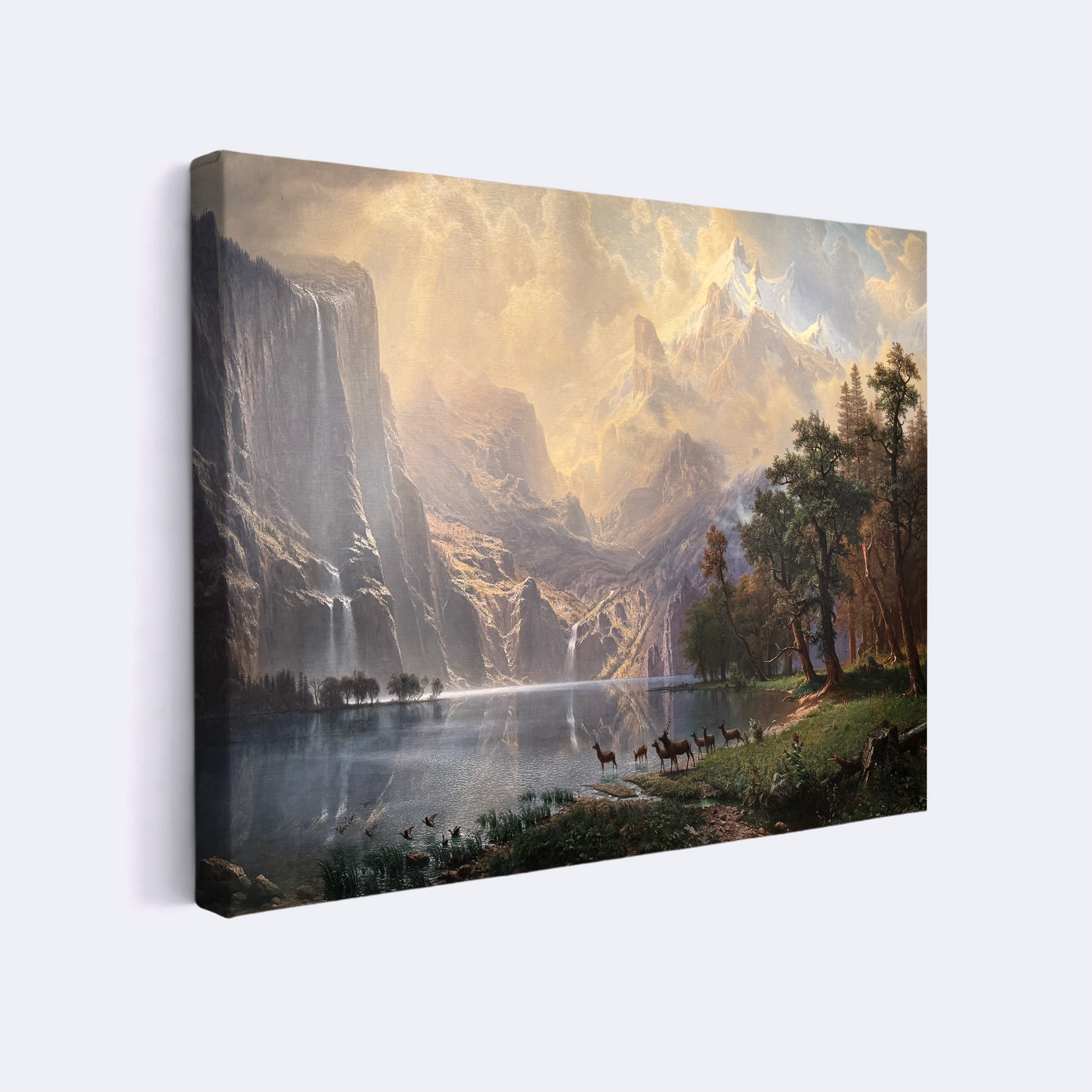 Among the Sierra Nevada, California | Albert Bierstadt | 1868