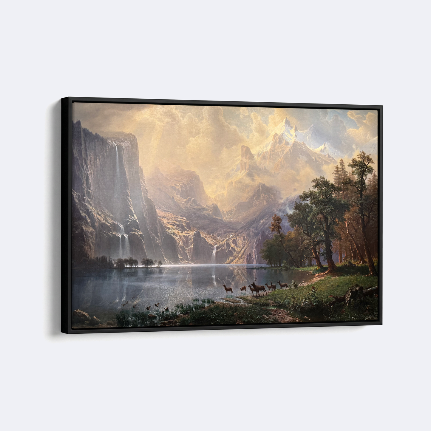 Among the Sierra Nevada, California | Albert Bierstadt | 1868