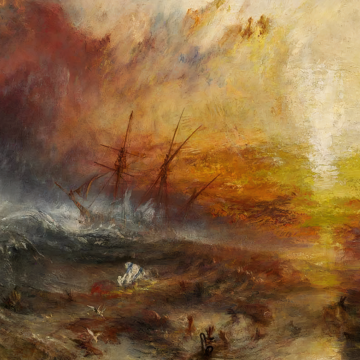 The Slave Ship |  J. M. W. Turner | 1840