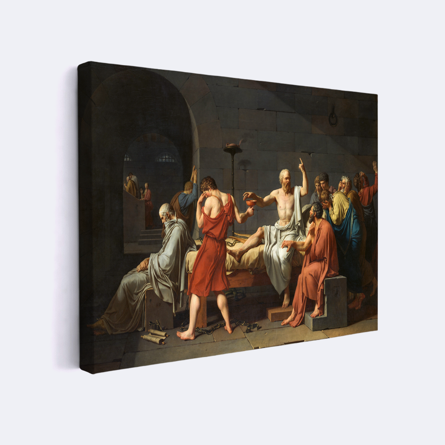 The Death of Socrates | Jacques-Louis David | 1787