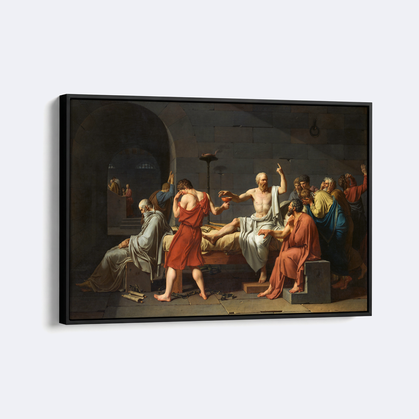 The Death of Socrates | Jacques-Louis David | 1787