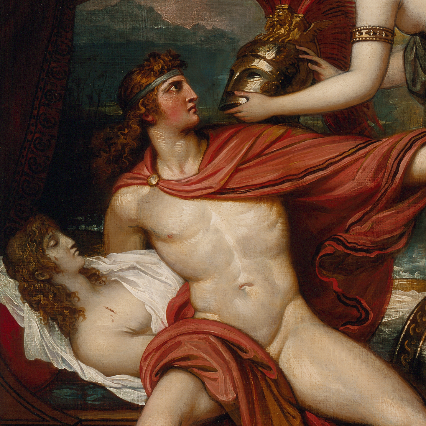 Thetis Bringing the Armor to Achilles | Benjamin West | 1804