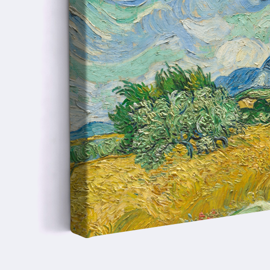 Wheat Field with Cypresses | Vincent van Gogh | 1889