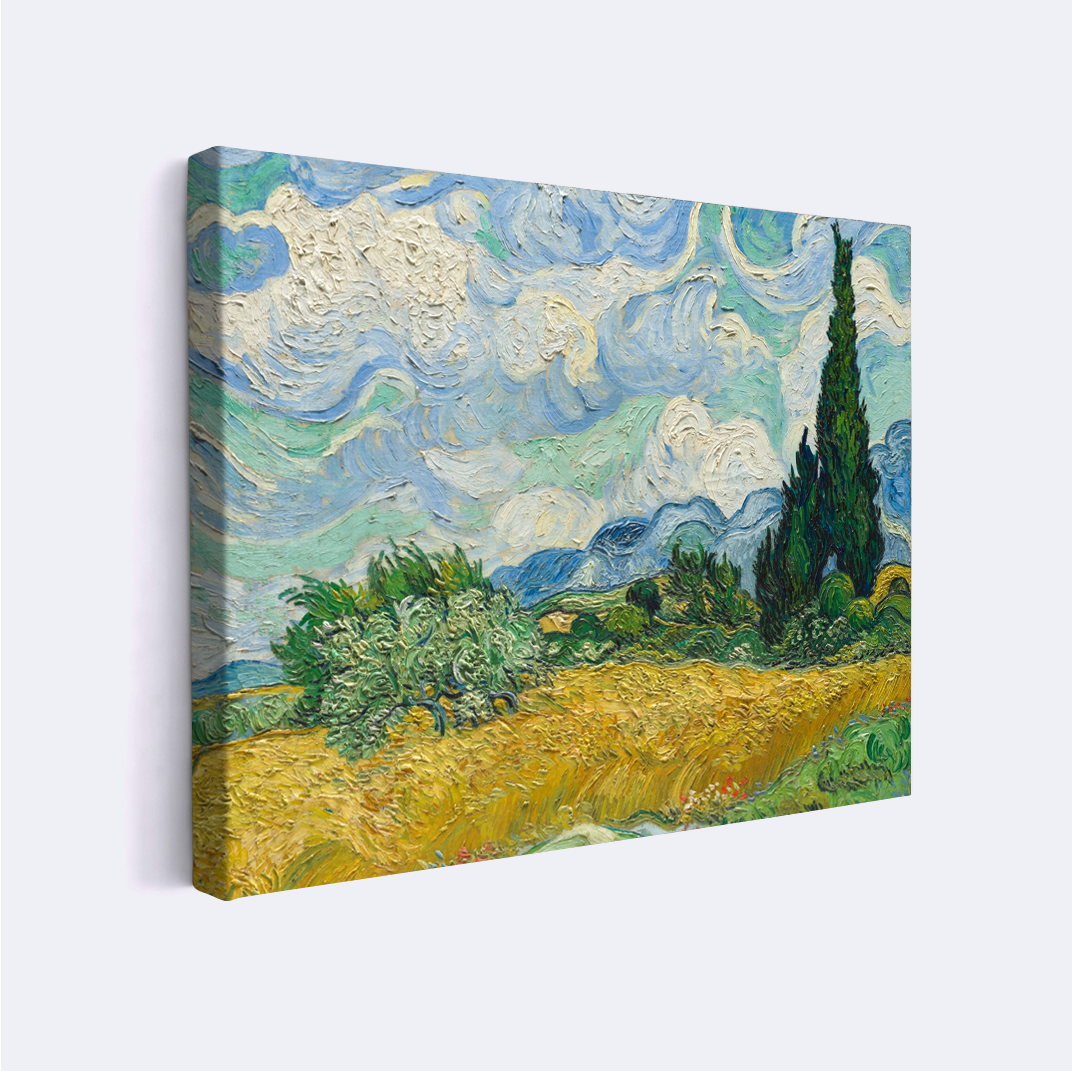 Wheat Field with Cypresses | Vincent van Gogh | 1889