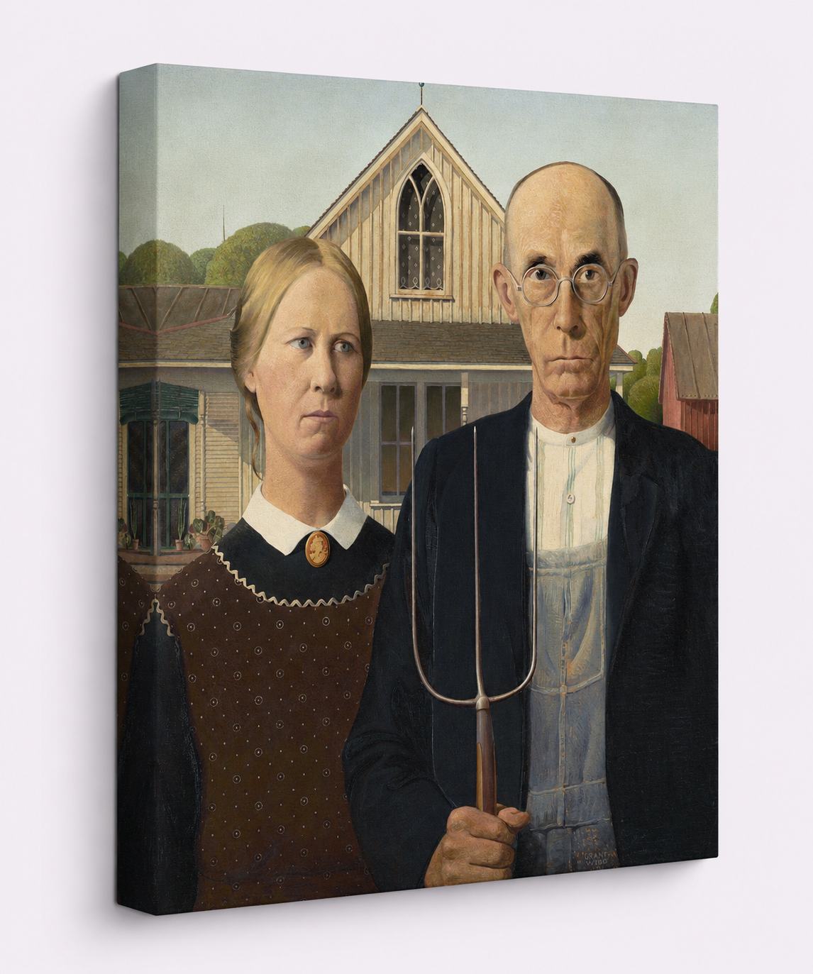 American Gothic | Grant Wood | 1930