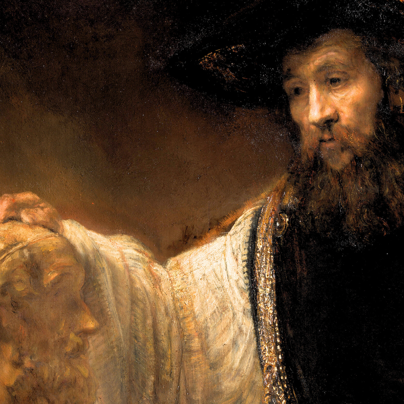 Aristotle with a Bust of Homer | Rembrandt | 1653