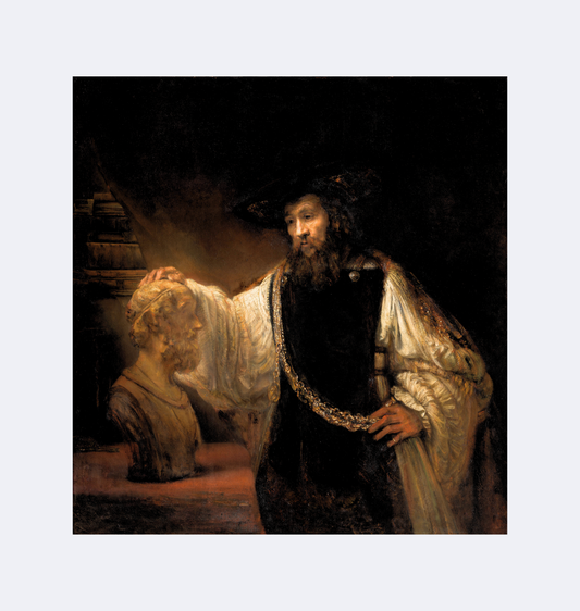 Aristotle with a Bust of Homer | Rembrandt | 1653
