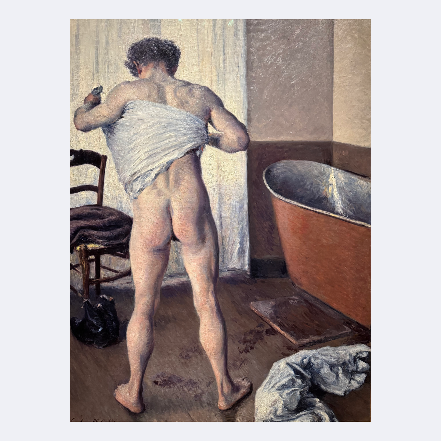 Man at His Bath | Gustave Caillebotte | 1884