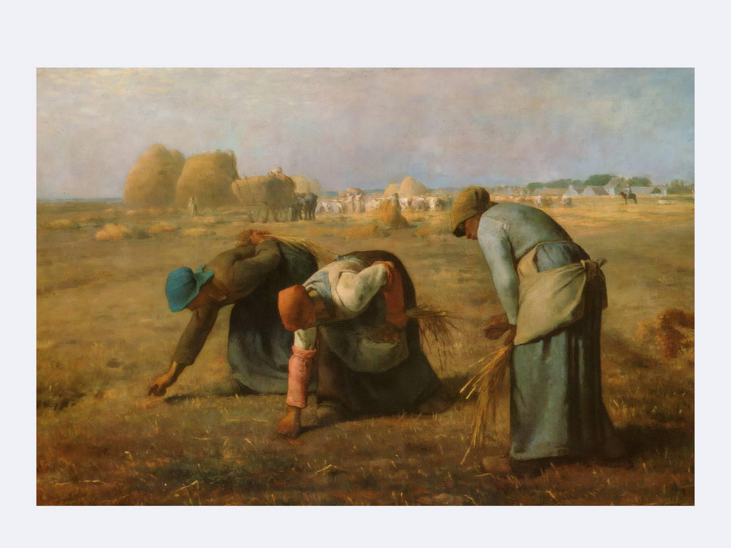 The Gleaners |  Jean-François Millet | 1857