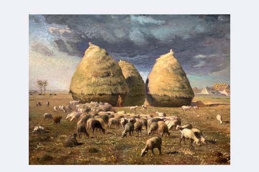 Haystacks: Autumm | Jean-Francois Millet | 1874
