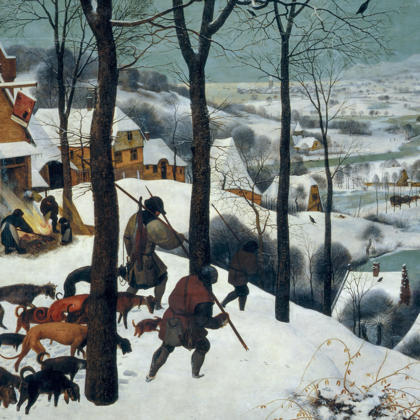 Hunters in the Snow | Pieter Breughel | 1565