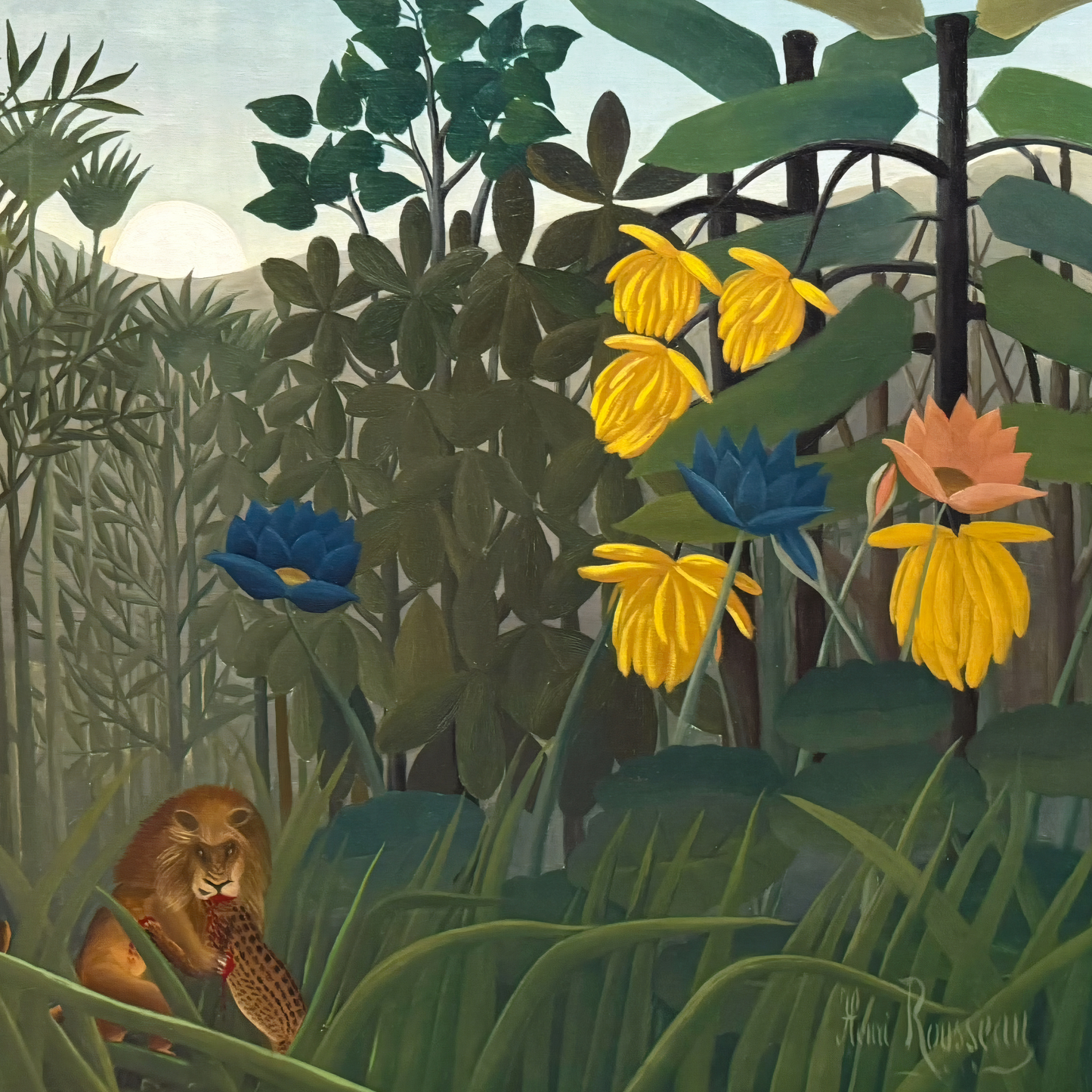 The Repast of the Lion | Henri Rousseau | 1907