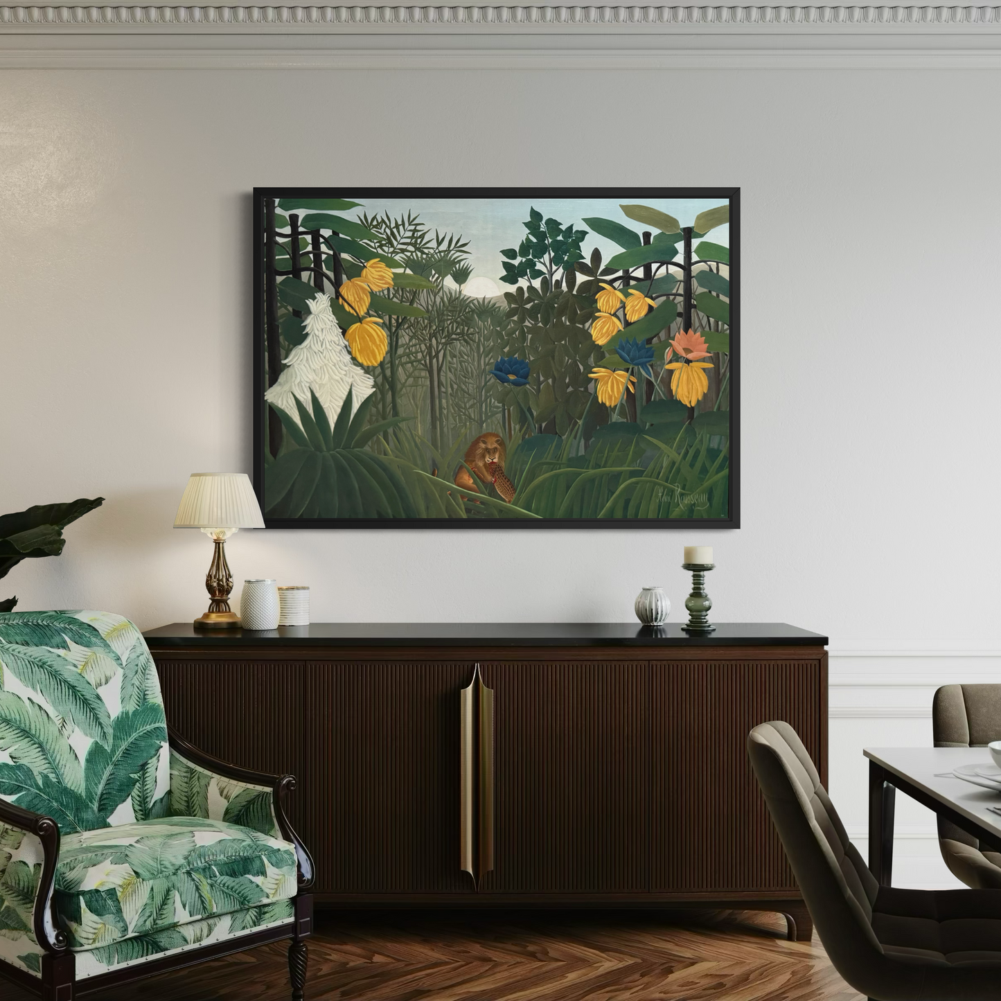 The Repast of the Lion | Henri Rousseau | 1907