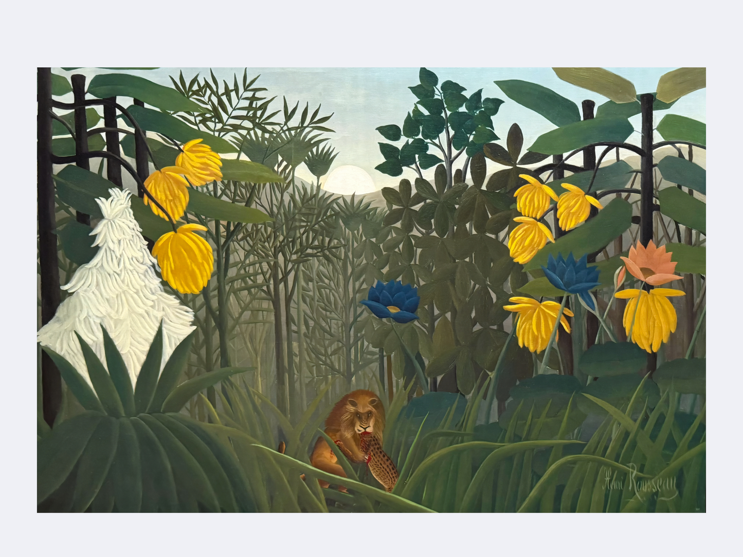 The Repast of the Lion | Henri Rousseau | 1907