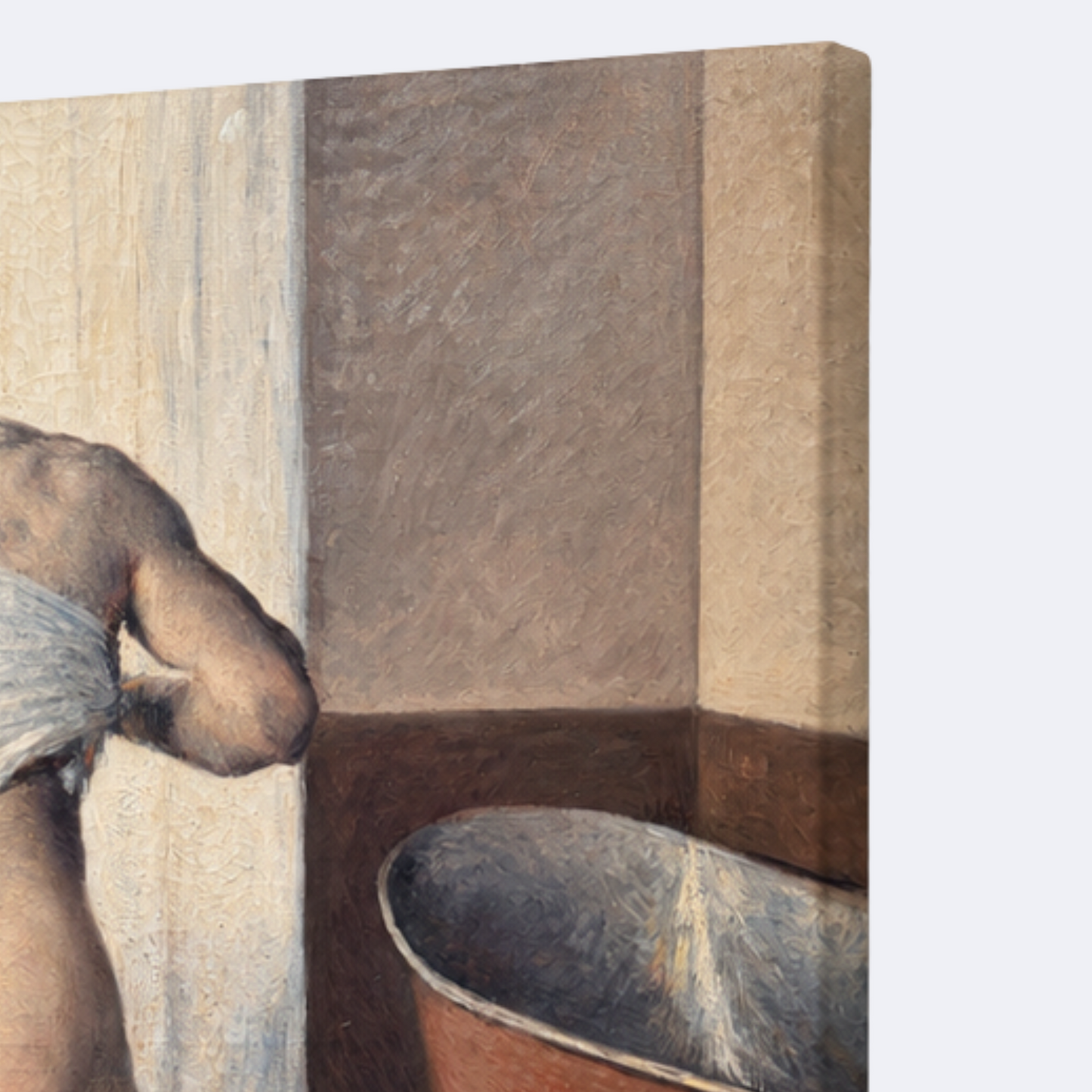 Man at His Bath | Gustave Caillebotte | 1884