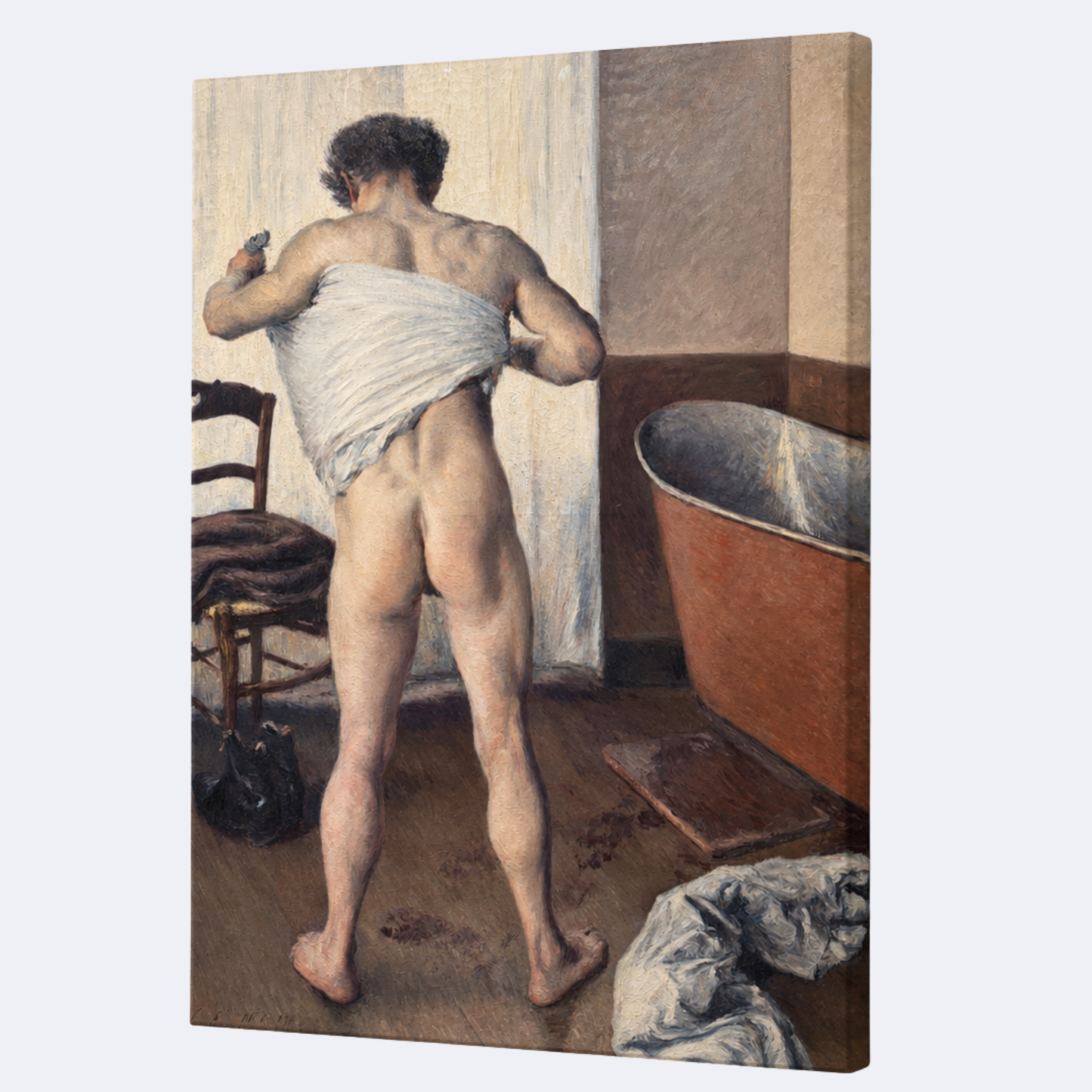 Man at His Bath | Gustave Caillebotte | 1884