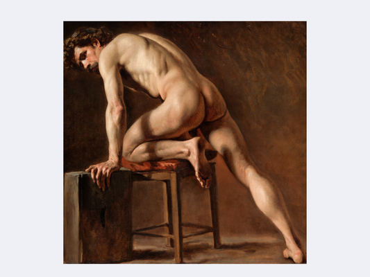 Study of a Man | Gustave Courbet  | 1840