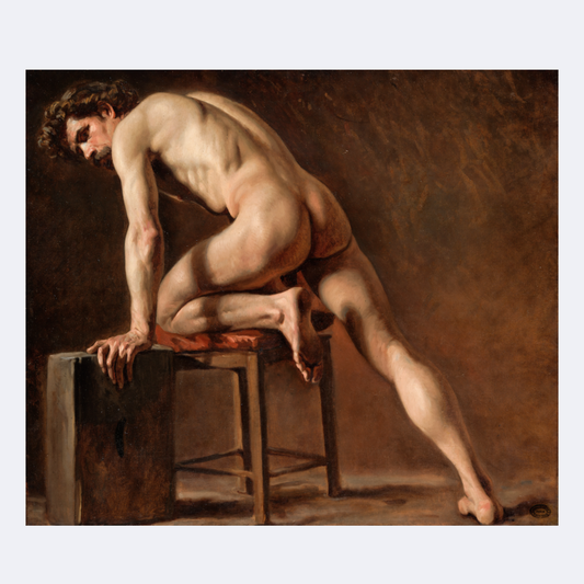Study of a Man | Gustave Courbet  | 1840
