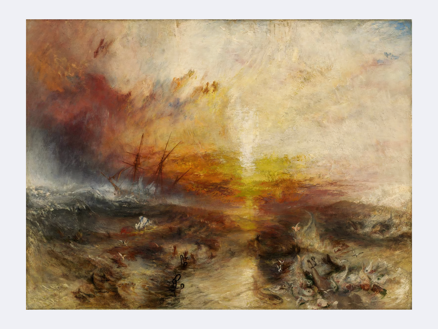 The Slave Ship |  J. M. W. Turner | 1840