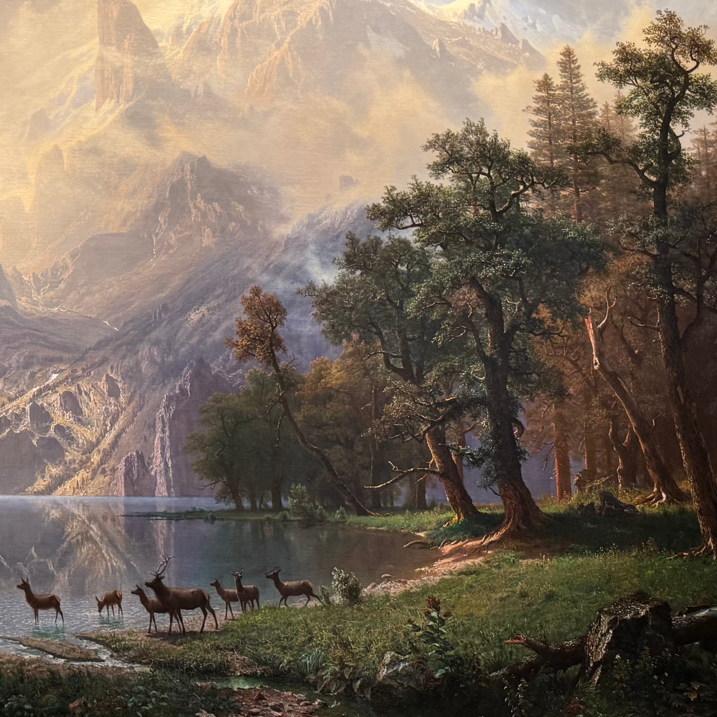 Among the Sierra Nevada, California | Albert Bierstadt | 1868
