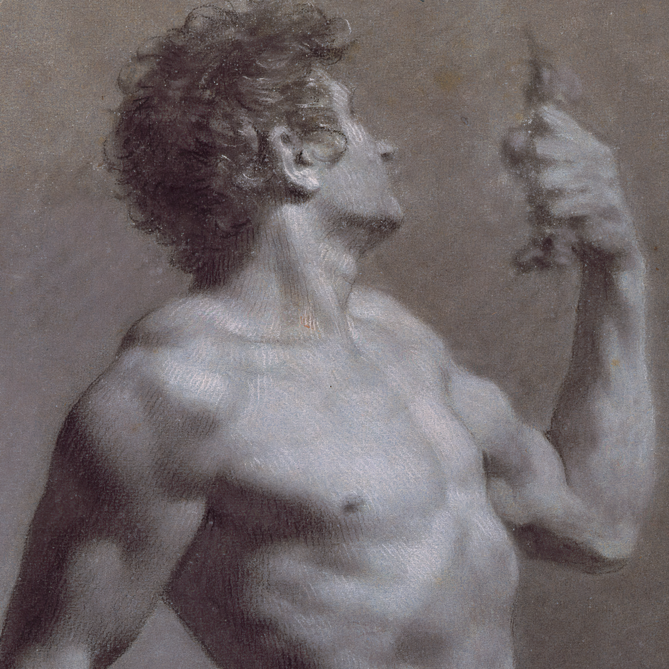 Study of a Man |  Pierre-Paul Prud'hon | 1810
