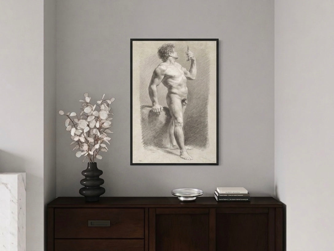 Study of a Man |  Pierre-Paul Prud'hon | 1810
