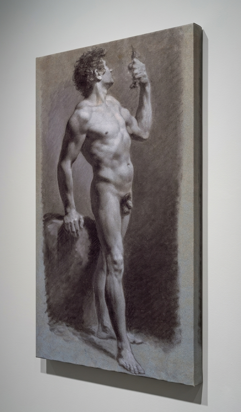 Study of a Man |  Pierre-Paul Prud'hon | 1810