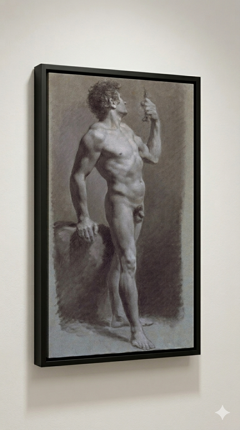 Study of a Man |  Pierre-Paul Prud'hon | 1810
